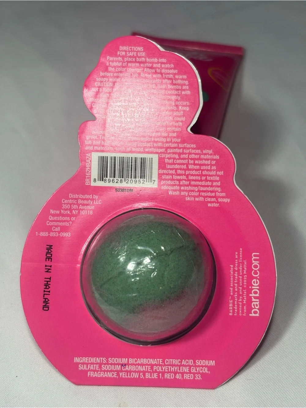 3 New Barbie Pink and Teal Bath & Body Gift Set